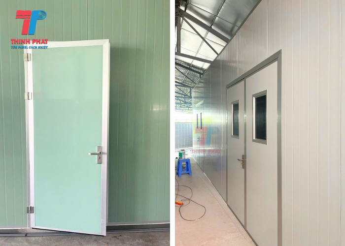 lắp đặt cửa cách âm panel cho công trình