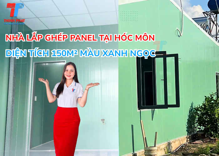 tham quan công trình nhà lắp ghép panel tại Hóc Môn