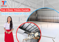 hướng dẫn cách thi công trần panel chuẩn kỹ thuật