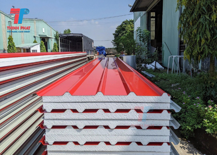 tôn chống nóng panel mái eps