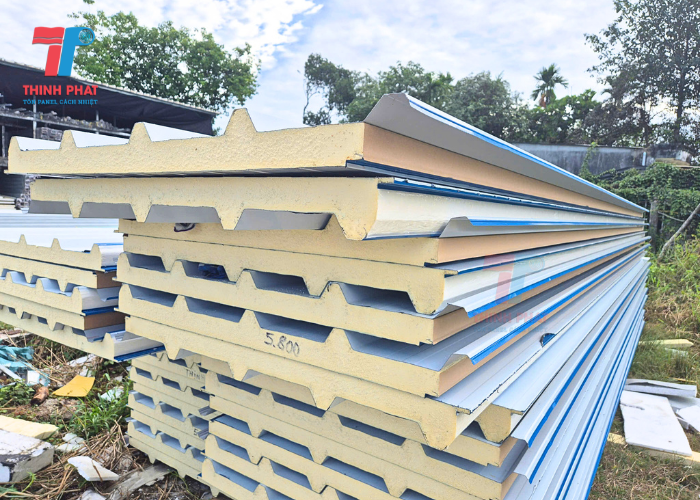 tôn chống nóng panel mái pu