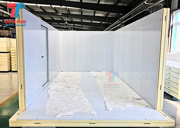 cấu tạo vỏ kho lạnh panel pu cao cấp