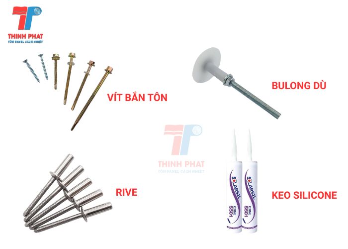 chi tiết phụ kiện lắp tấm panel