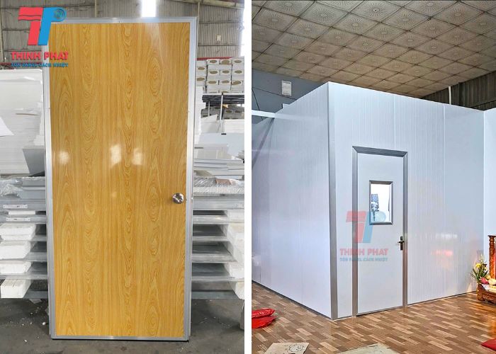 cửa phòng ngủ panel giá rẻ