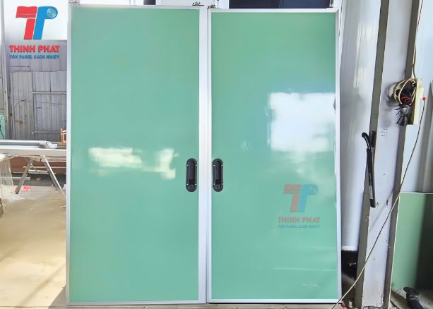 cửa trượt panel 2 cánh