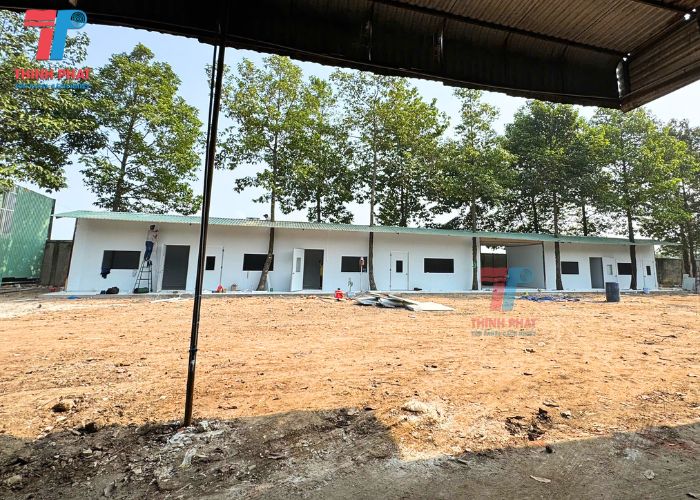 tổng quan nhà tạm công trường panel